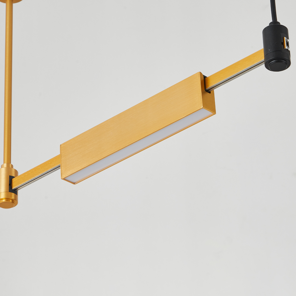 Spot Led rectangular para riel magnético, LD3255