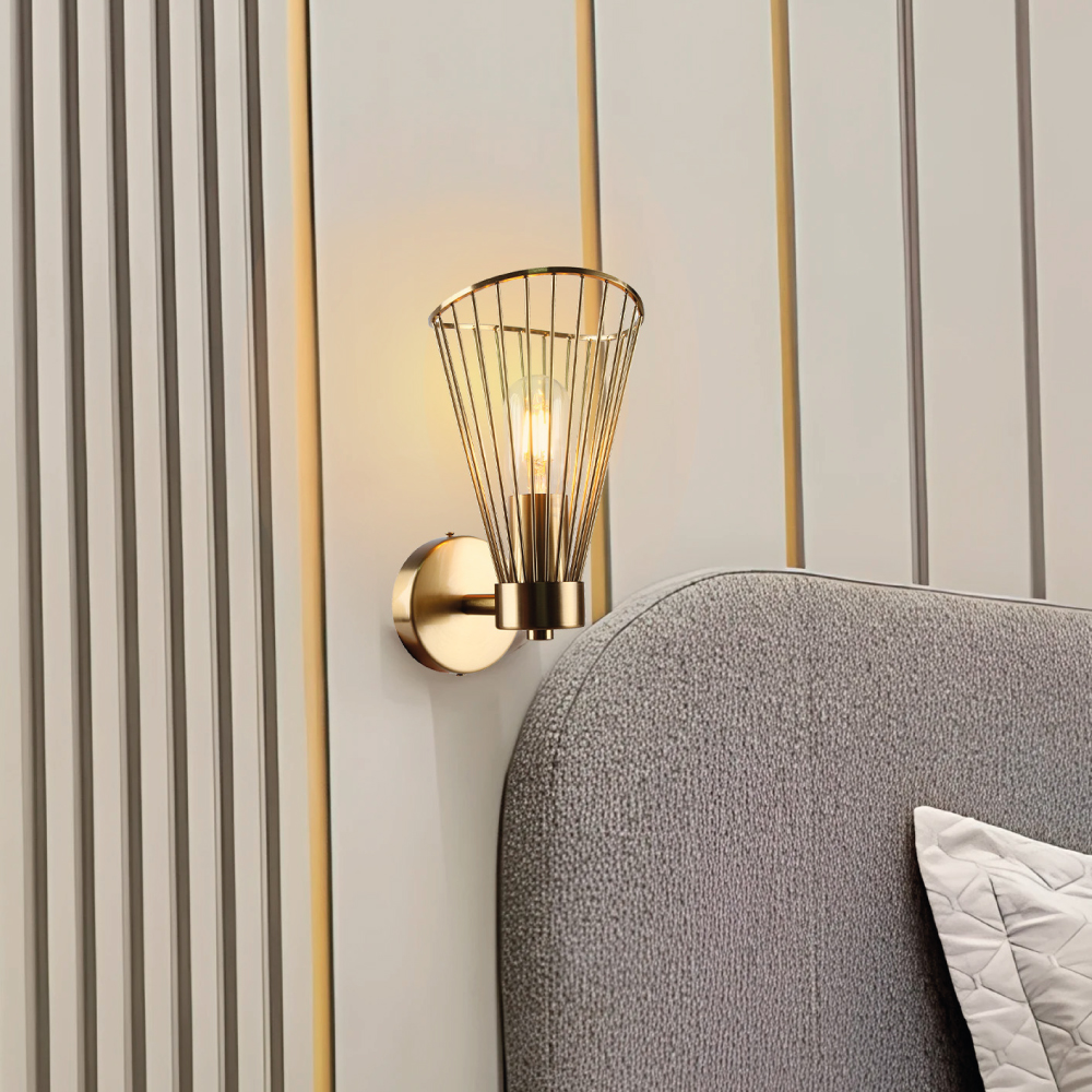 Lámpara de pared interior ALCÁZAR E27, LD3420W-1L