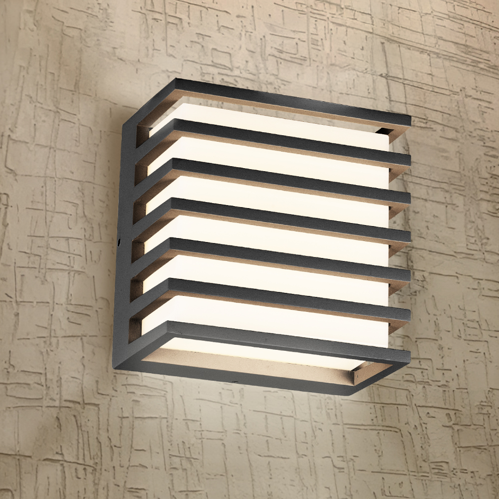 Lámpara de pared exterior GRID LED, LD7209W