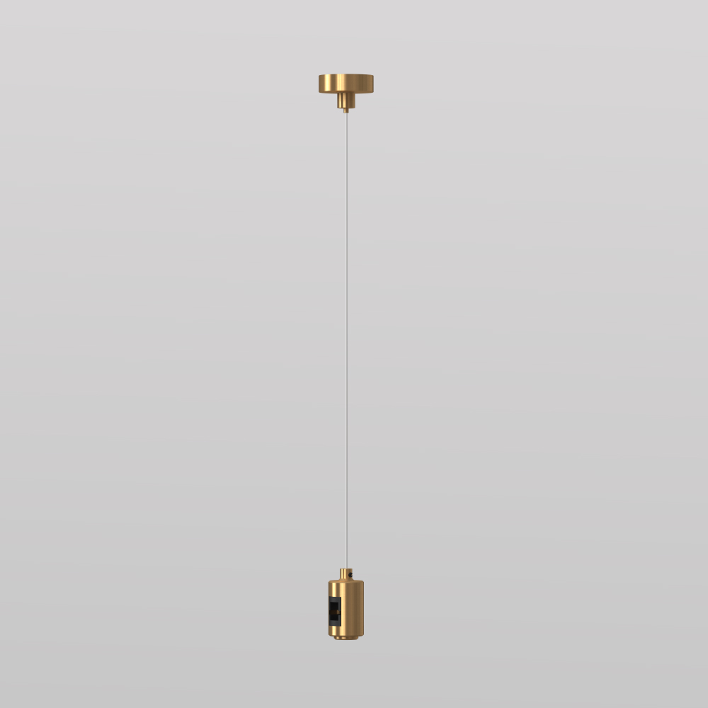 Soporte de Suspensión Simple con cable acerado, LD3274